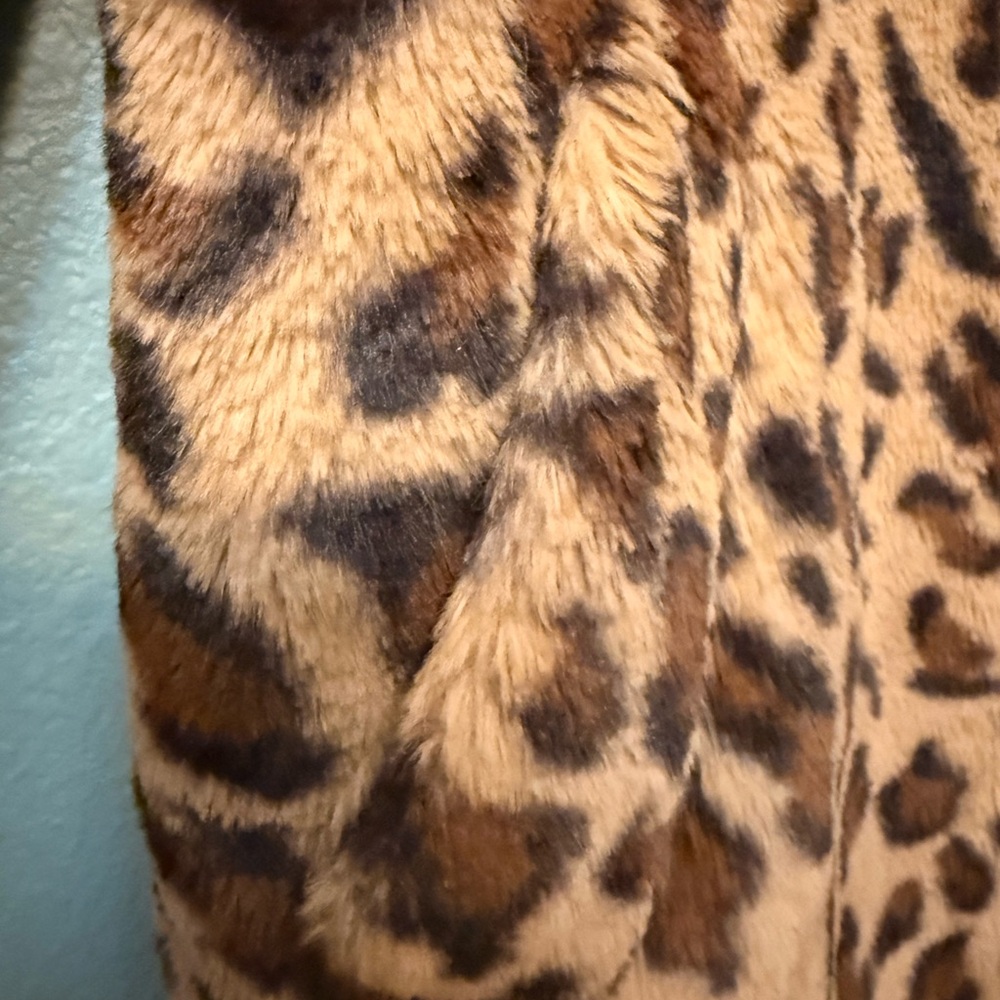 Alter’d State Animal print coat Size Medium - Picture 6 of 11